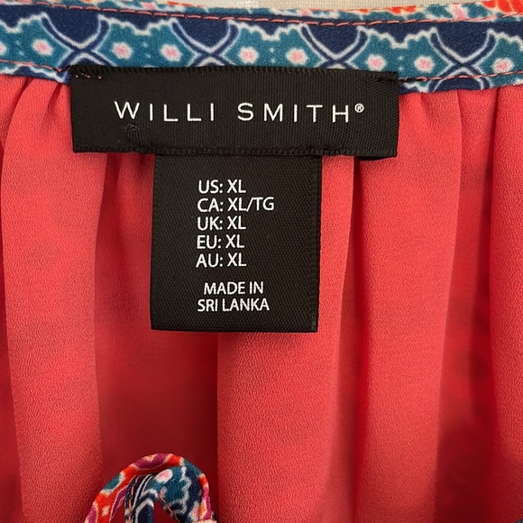 Willi Smith Sleeveless Blouse, XL - Picture 3 of 7